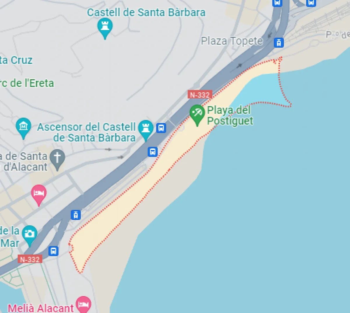 Playa del Postiguet
